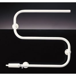 Dimplex S50W Wall Mounted S Electric IPX4 Towel Rail 45W White SparkShop Online Electrical Distributors based in the UK