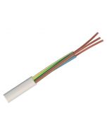 2.5mm² 3093Y 3 Core Heat Resisting PVC Insulated and Sheathed Flexible Cable, White