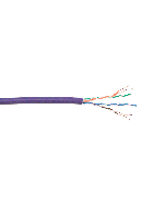 Cat6 LSZH Solid Copper Data Cable Purple 305m (CAT6/LSZH/VIOLET/305M)