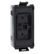 Schneider GUG102MB Ultimate Grid System 1 Gang 2-Way Switch Module in Black - Buy online from Sparkshop