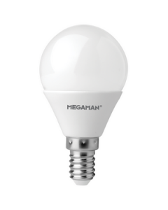 Megaman 142584 3.8W Opal Dim GolfBall E14 2800K R9 Lamp - Buy online from Sparkshop