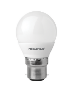 Megaman 142588 3.8W Opal Dim GolfBall B22 2800K R9 Lamp - Buy online from Sparkshop
