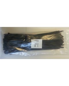 Kompress KCT370-7.6BL Cable Ties 370 x 7.6mm Pack of 100 Black