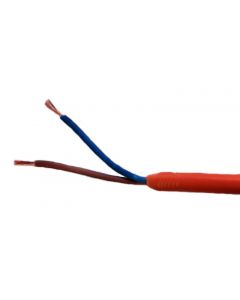 0.75mm² 3182Y 2 core flexible cable, orange