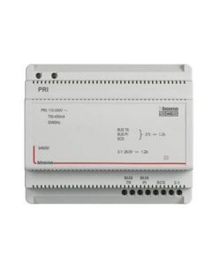 BTicino 346050 power supply for 2 WIRES system in 6 DIN modular 