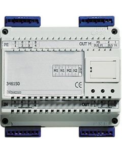 Bticino 346150 8/2 Wires Interface with 6 DIN Modular Housing (Digital 8-Wire Backbone / 2 Wire Risers) - Buy online from Sparkshop