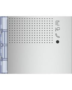 Bticino 351101 Sfera Allmetal Speaker Module Front Cover - Buy online from Sparkshop 