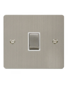 Scolmore Define FPSS722WH Ingot 20A DP Switch White Insert