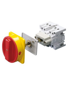 Gewiss GW70006 Switch, Control Rotary Pannel/Mtg, c/w Door Locking Device 32A