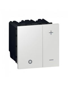 Legrand 572239 Arteor™ Universal Push-button 2 Wire  2 Square Module Dimmer Switch w/o Neutral - Buy online from Sparkshop