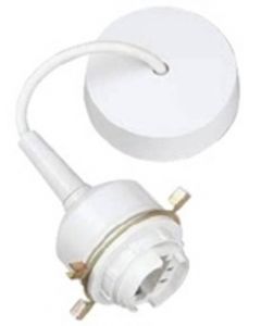 Legrand 660307, Pendant Set, ES Energy Saving w/o Lamp, 3in Drop, Size: 13/18W