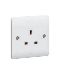 Legrand Synergy 730065 Socket 1G Unswitched 13A 250V White - buy online from Sparkshop