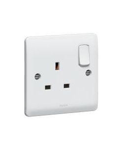 Legrand Synergy 730066 Socket 1G Switched 13A 250V White - buy online from Sparkshop