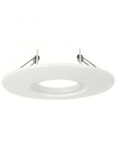 AU-AP600W White Fixed 85mm - 145mm Downlight Adaptor Plate for Aurora i10 Fixed LED Downlights