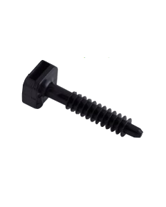 Tower 55CTP640B100 Cable Tie Plug 6x40mm (6mm drill) Pack of 100 Black