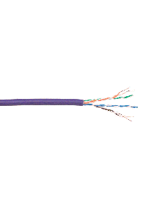 Cat6 LSZH Solid Copper Data Cable Purple 305m (CAT6/LSZH/VIOLET/305M)