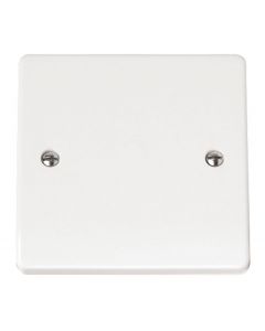 Scolmore CMA060 1 Gang Blank Plate