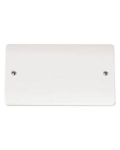 Scolmore CMA061 2 Gang Blank Plate 