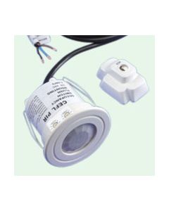 Danlers CEFLP PIR Ceiling Flush-Mounted PIR Occupancy Switch - plug and socket version - ideal for flush mounting through suspended or plasterboard ceilings