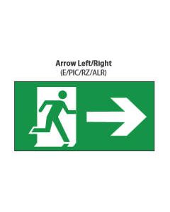 Channel Safety Systems Razor Pictogram Arrow Left/Right - E/PIC/RZ/ALR