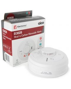Aico EI3028 Alarm, Fire & CO Multi-Sensor Mains, 10Yr Lithium Back-up Easi-fit Base
