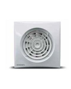 EnviroVent SIL100T Silent Extractor Fan 100mm Model comes with Backdraft Shutter and Adjustable Timer