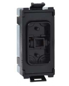 Schneider GUG102MB Ultimate Grid System 1 Gang 2-Way Switch Module in Black - Buy online from Sparkshop