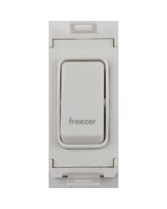 Schneider GUG20DPFZW Ultimate 2 Pole 1 Gang Grid System Switch Module (Freezer)