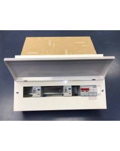 Hager VML910CUSPDRK 10 Way Hi Integrity 100A Switch 2*100A 30mA Type 2 SPD RKO, plus 8 MCBs free of charge