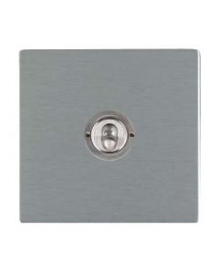 Hamilton Sheer CFX 84CT21 20A 1 Gang 2 Way Toggle Switch Satin Stainless