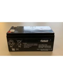 VT12012 12V 1.2AH Sealed Lead Acid Rechargeable Battery