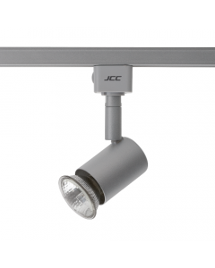 JCC JC14032SIL Standard Track Spotlight HiSpot ES50 50W GU10 IP20 Silver