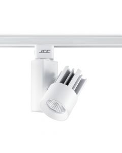 JCC JC14154WH Starspot 1000 Mains IP20 Track Spotlight LED 15W 3000K 900lm 40° in White