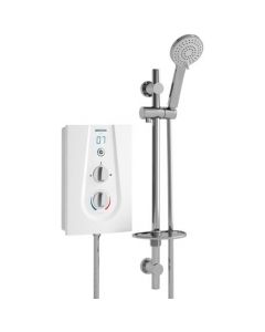 Bristan JOYT385 W Joy Thermostatic 8.5kw Electric Shower White -Buy online from Sparkshop