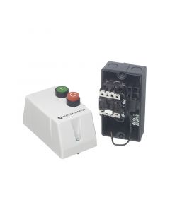 Europa Components LE1-D123N7 IP65 12A 5.5kW 415V AC Coil DOL Starter (Insulated Enclosure) - Buy online from Sparkshop