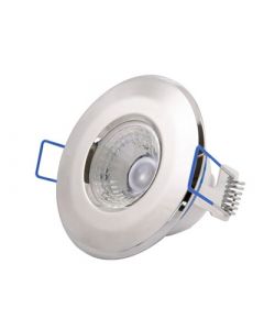 Scolmore Inceptor LED5400CH5WD Downlight, Inceptor Nano5 Fixed W/W LED, Dimmable, Size: 4.8W 230V (Chrome)