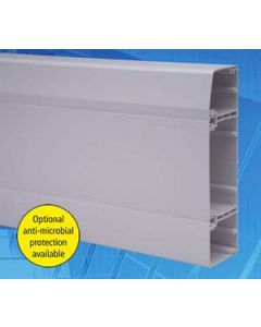 Marco MTS3 Apollo 3 Compartment Skirting Trunking, 3m x 170mm x 50mm