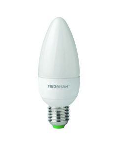 Megaman 143310 5.5W LED Opal Candle E27 Lamp 2800K