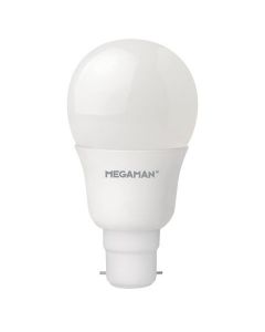 Megaman 143318 9.5W LED Opal Classic B22 Lamp 2800K