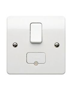 MK Logic K1040WHI DP Switched Fused Connection Unit