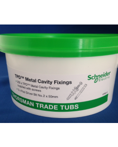 Thorsman Trade 1776111 TPD™ Metal Cavity Fixings Tub