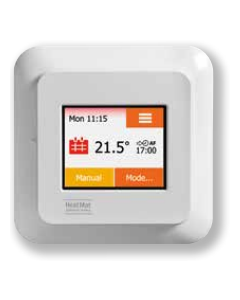 Heat Mat NGT-2.0-STND 16A NGTouch Colour Touchscreen Thermostat Polar White