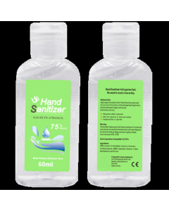 PSNZ-60ML Hand Sanitiser Bottle, 75% Alcohol, 60ml - Buy online from Sparkshop