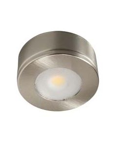 Robus RCD2P530-13 COMMODORE 2.5W LED 240V cabinet light, IP20, Brushed Chrome, 3000K - Buy online from Sparkshop