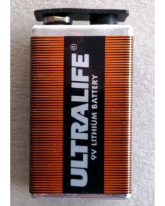 Ultralife PP3 9V Lithium battery
