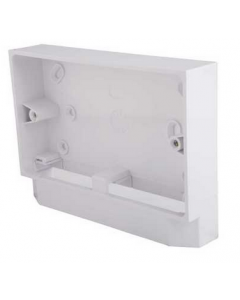 Mita MMB252W 25mm Mounting Breakaway 2G Box for Mini Trunking, White