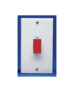 Volex Accessories VX9703 45A DP Control Switch (Large Plate)
