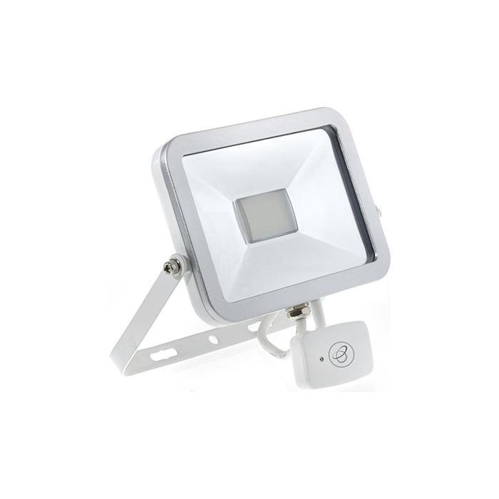 iSpot Sensor LED 20W IP65 Floodlight White - SparkShop, Online Electrical Distributors, in the UK